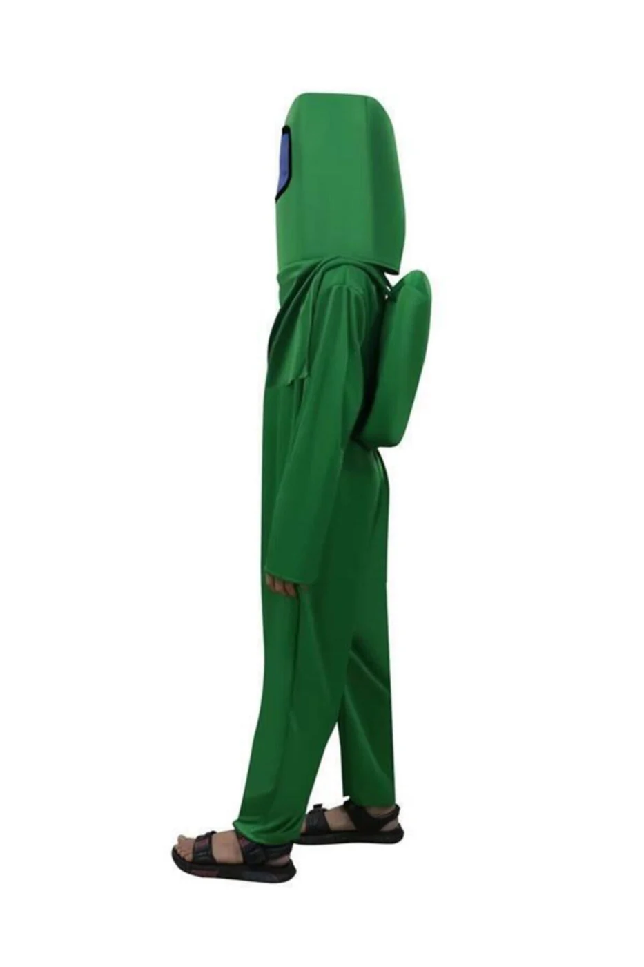 Among Us Cosplay Uzaylı Astronot Kostümü Yeşil gorsel 2
