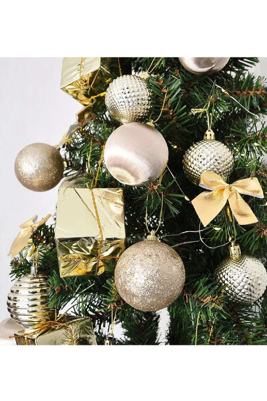 Yılbaşı Çam Ağacı Süsü 29 Parça Lüks Noel Süsü Yılbaşı Çam Ağaç Süsü gorsel 3