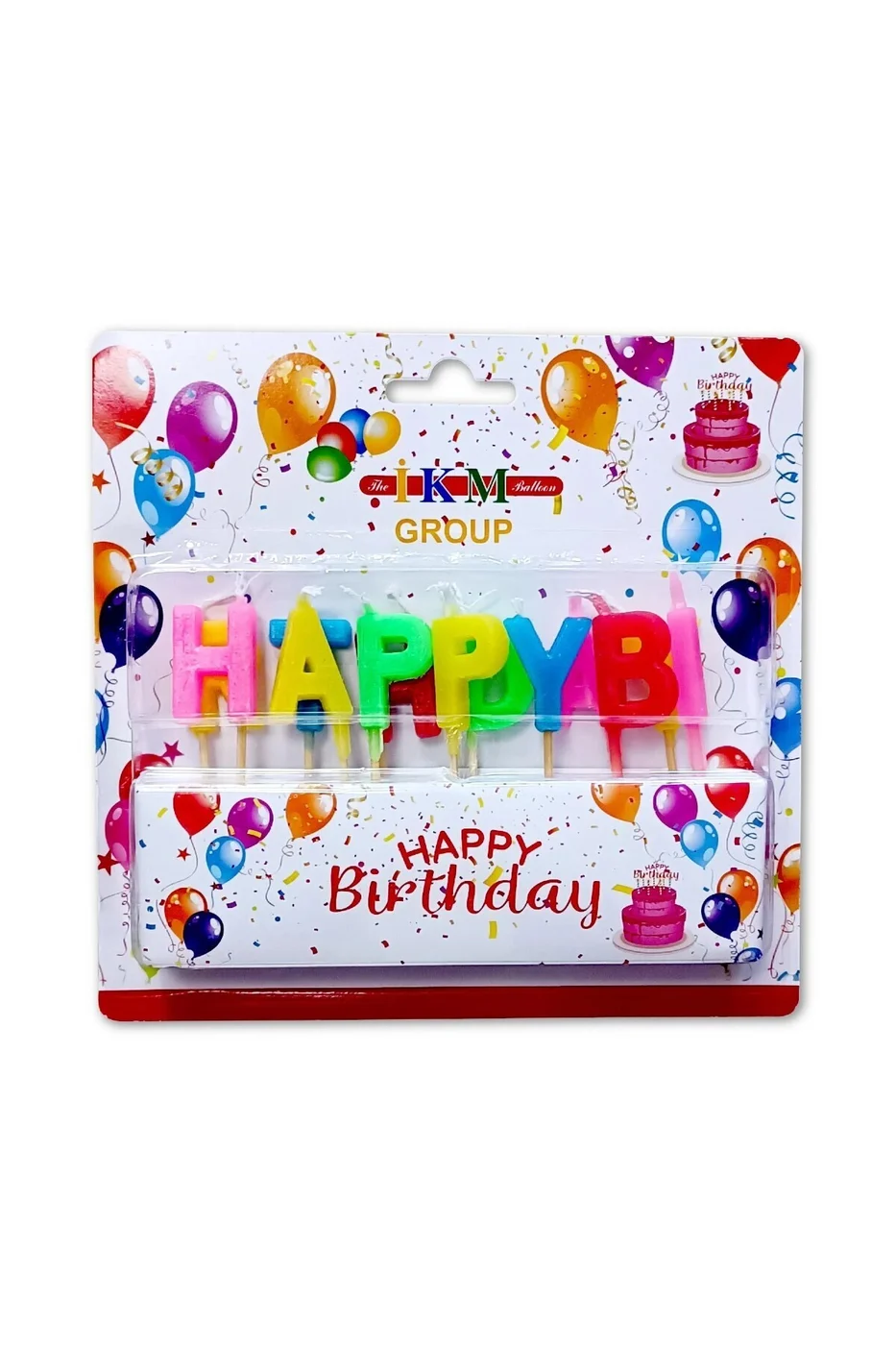 HAPPY BiRTHDAY RENKLİ MUM