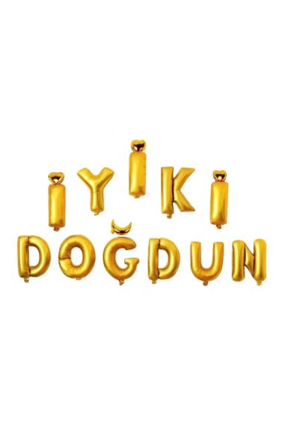 İYİKİ DOĞDUN GOLD SET BALON