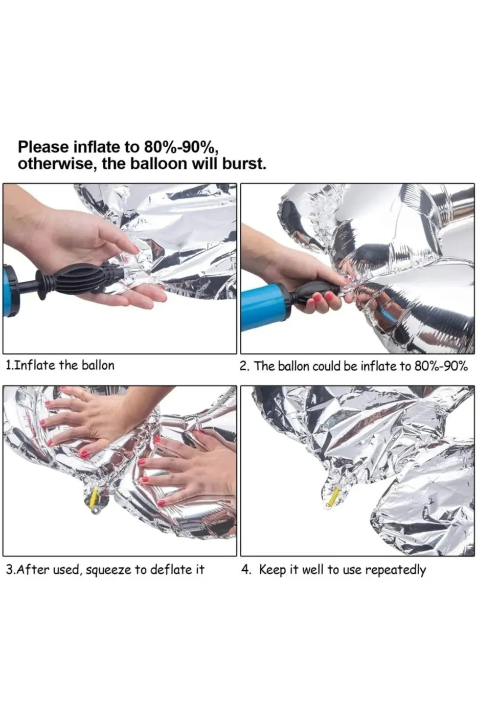 Folyo Balon C Harfi Helyum Balon 36 Cm Gold Renk - C Harf Balon - Harf Folyo Balon Gold gorsel 3