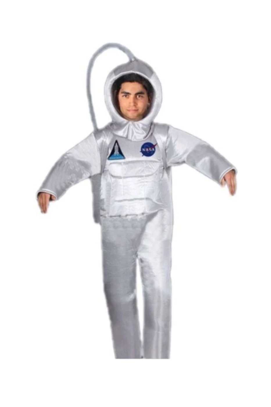 Unisex Nasa Logolu Astronot Kostümü