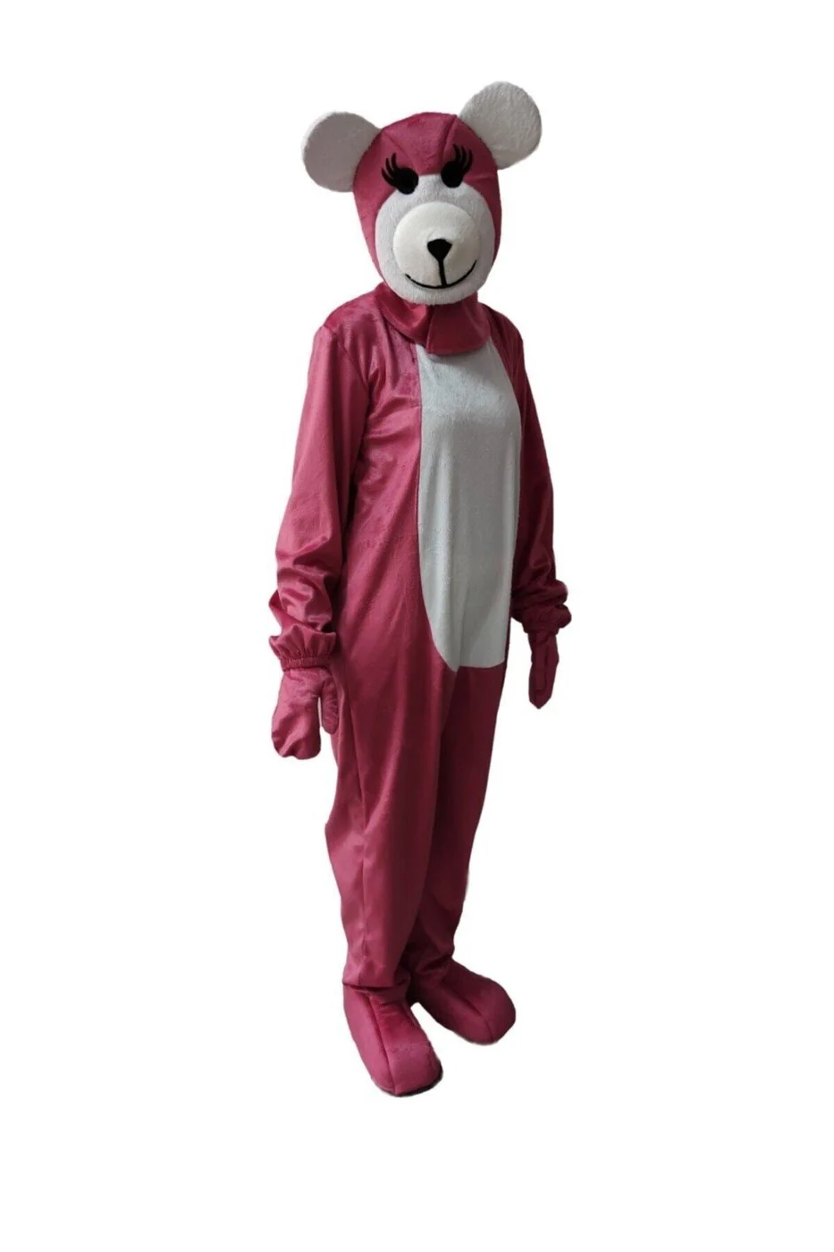 Ayı Kostümü Yetişkin Pembe