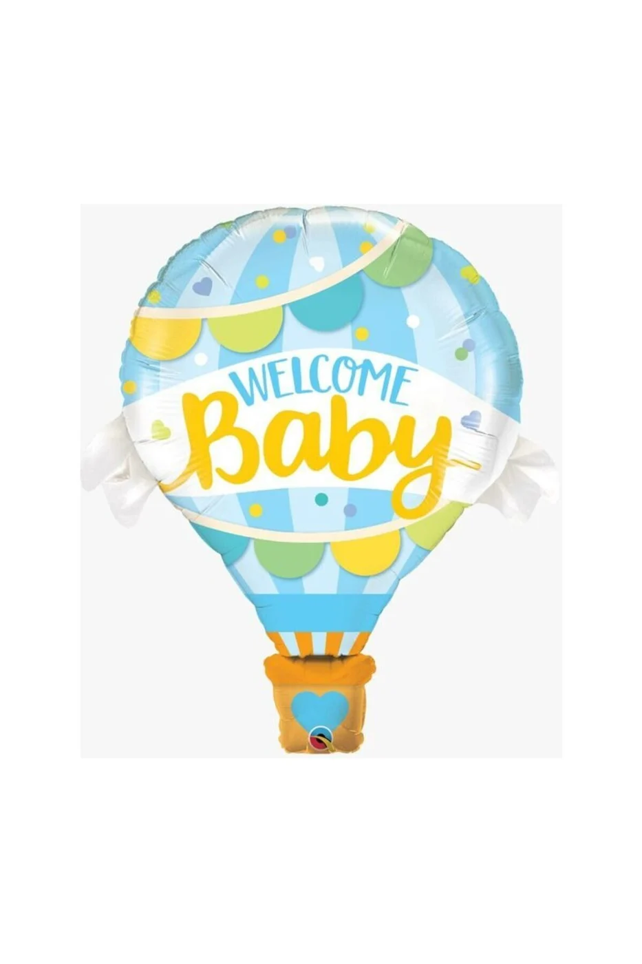 Welcome Baby Mavi Folyo Balon