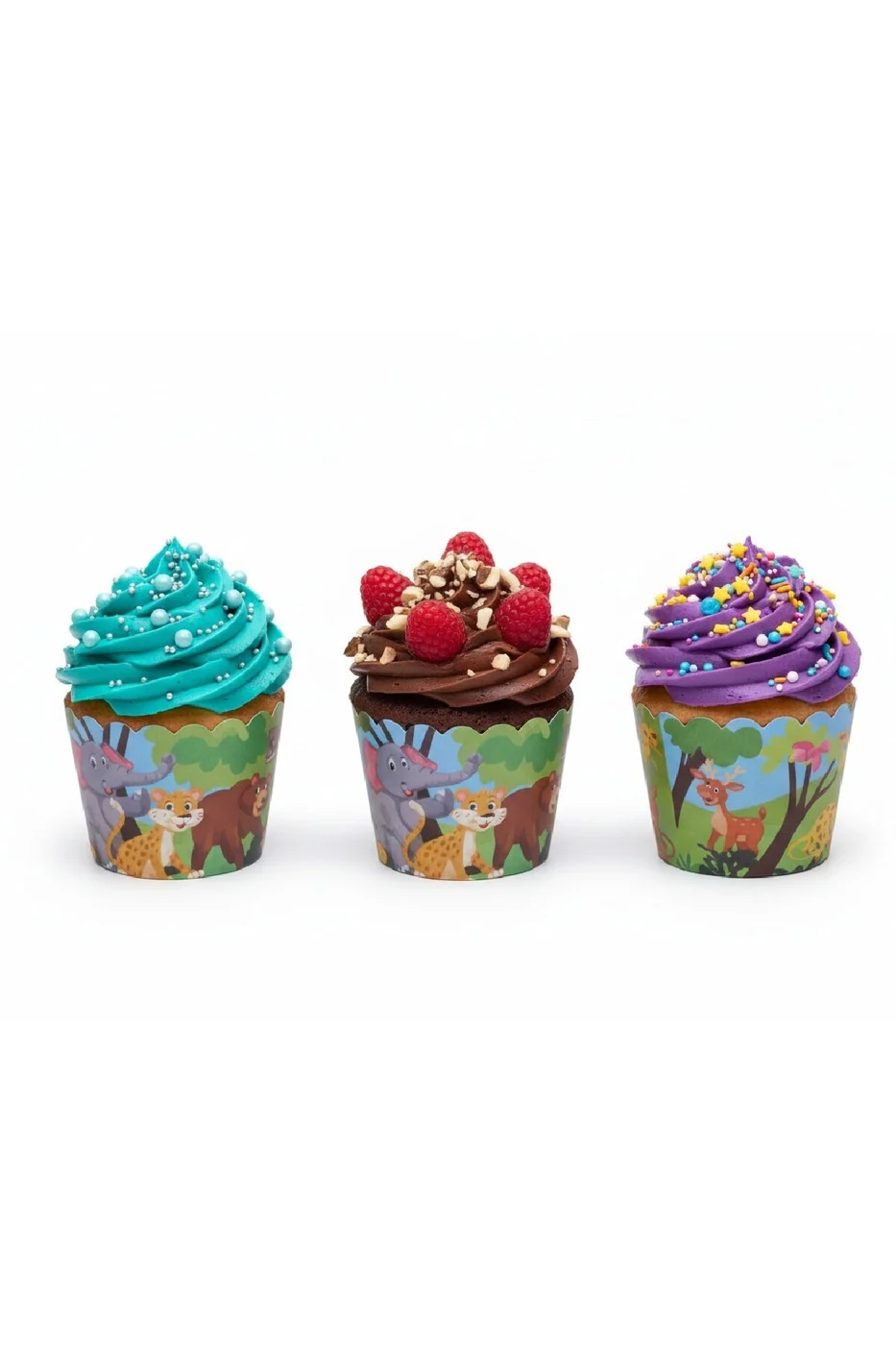 Temalı Desenli Cupcake Kapsülü 25’li – Şık Parti Muffin Kağıdı gorsel 2