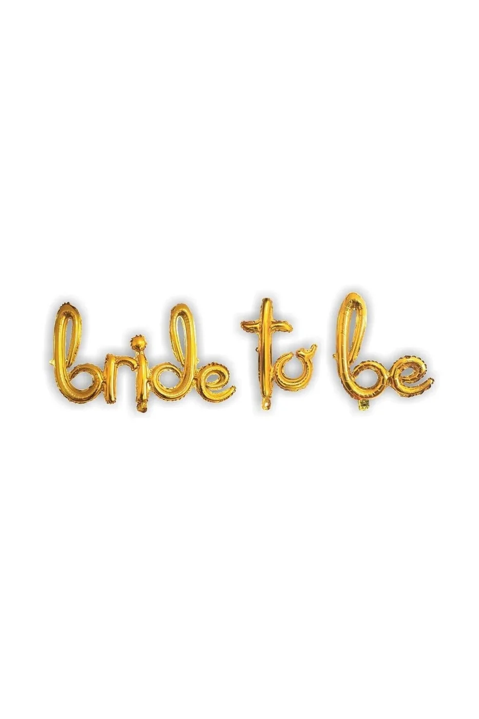 EL YAZILI BRİDE TO BE GOLD SET BALON