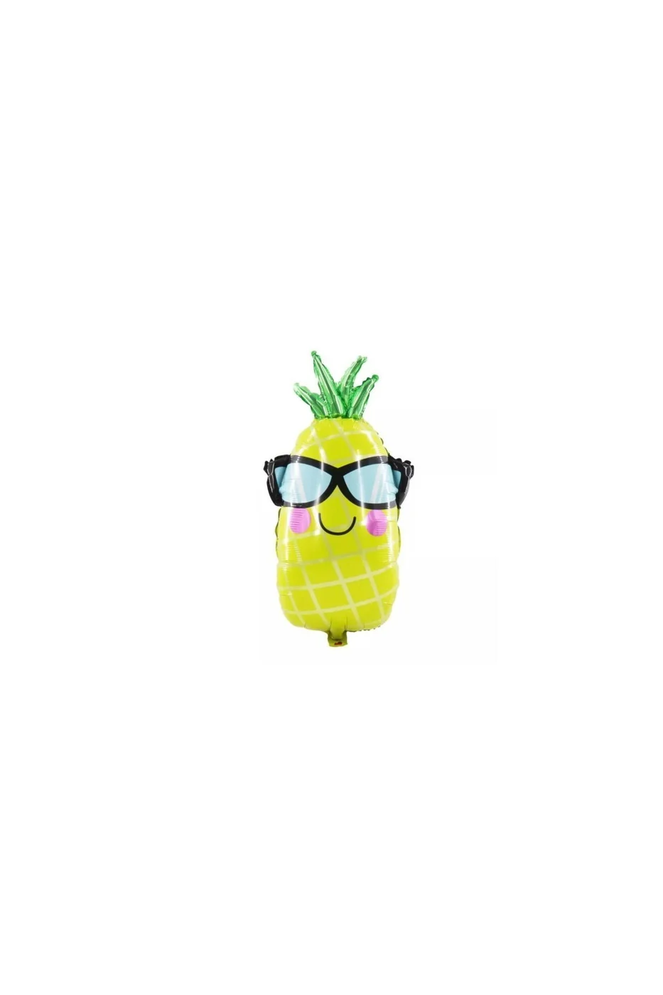 Gözlüklü Ananas Folyo Balon