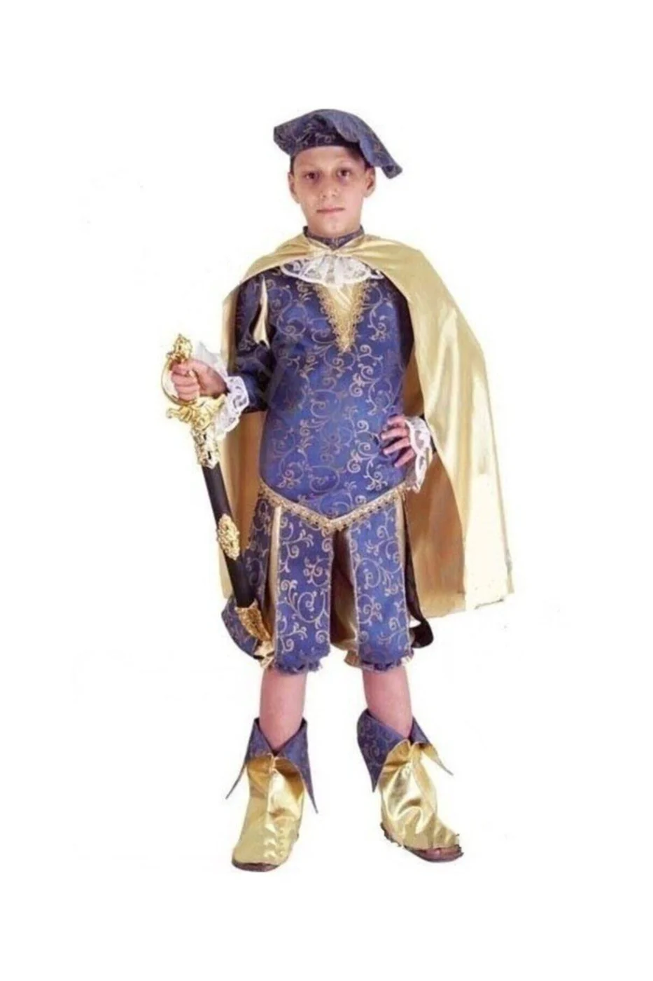 Unisex Çocuk Prens Kostümü