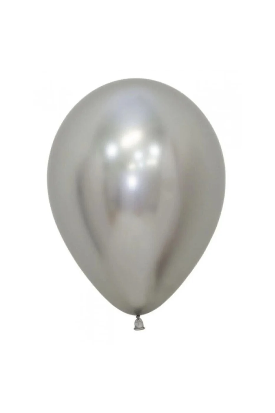 Gümüş Metalik Balon 10'lu gorsel 2
