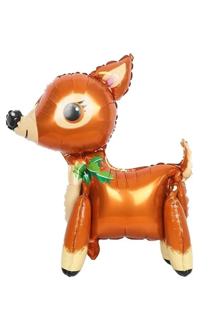 3D Geyik Folyo Balon Yılbaşı Geyik Folyo Balonu gorsel 5