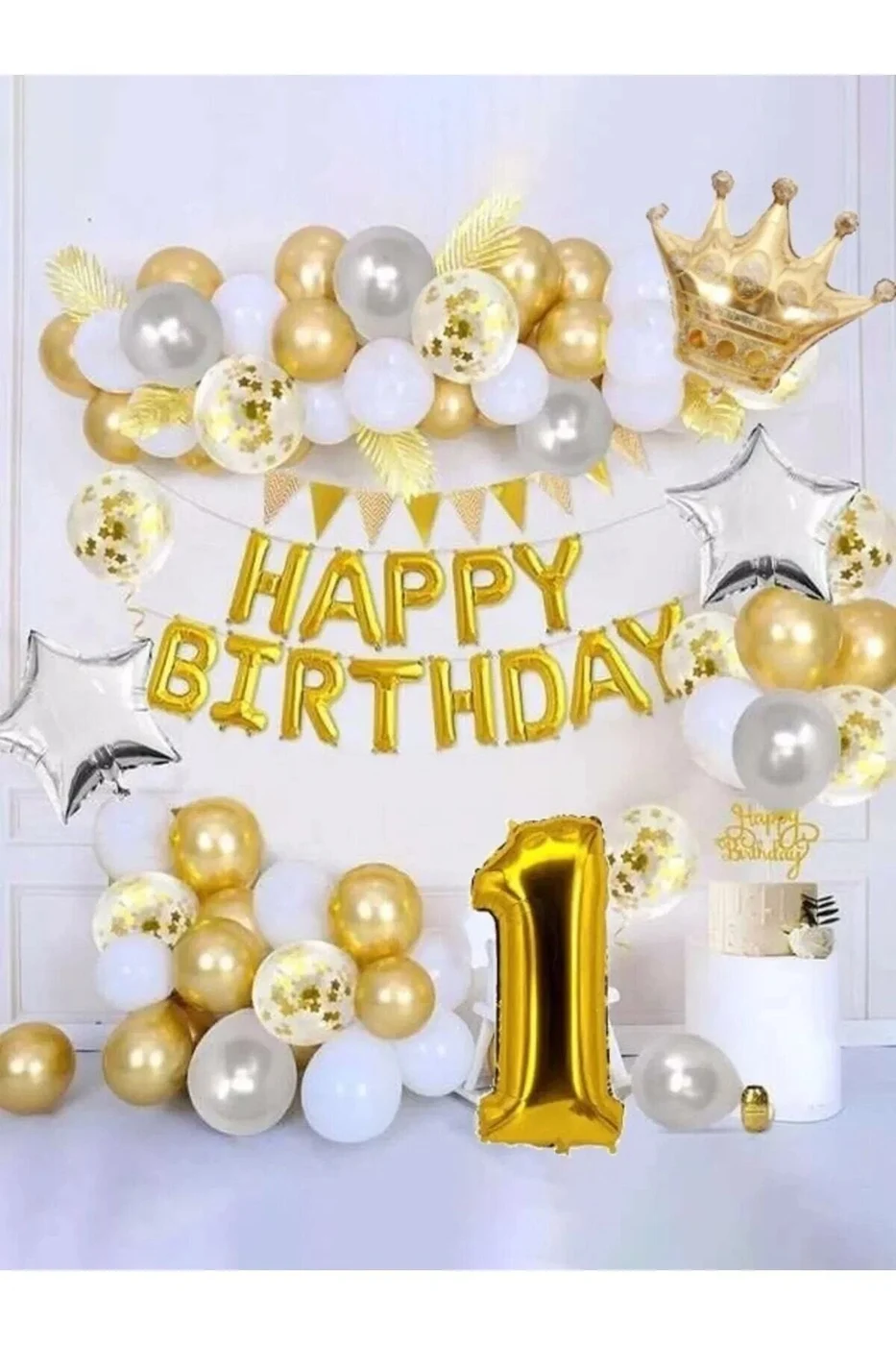 Doğum Günü Partisi Balon Seti 1yaş