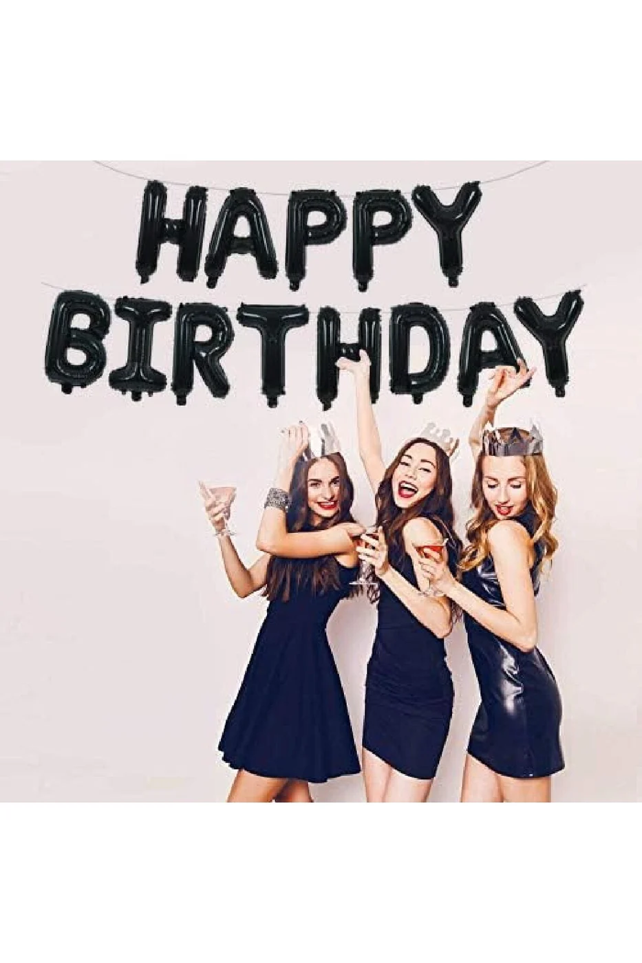 Happy Birthday Folyo Balon Doğum Günü Süslemesi gorsel 5