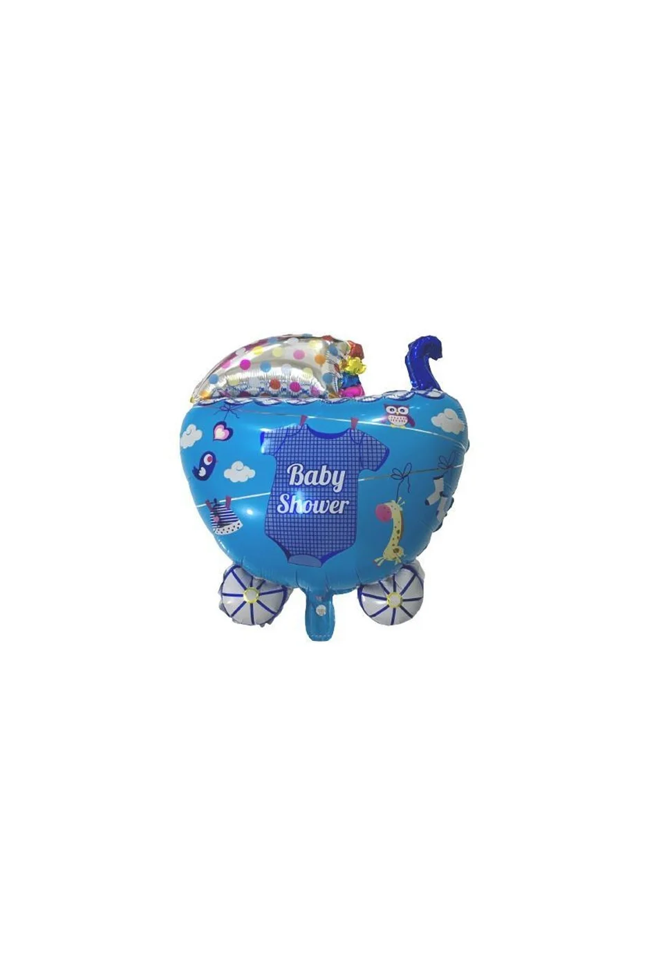 PUSET MAVİ RENK FOLYO BALON