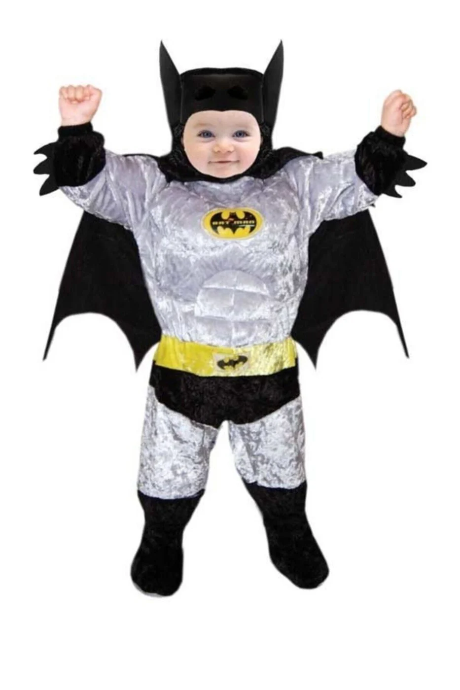 Bebek Siyah Batman Kostümü