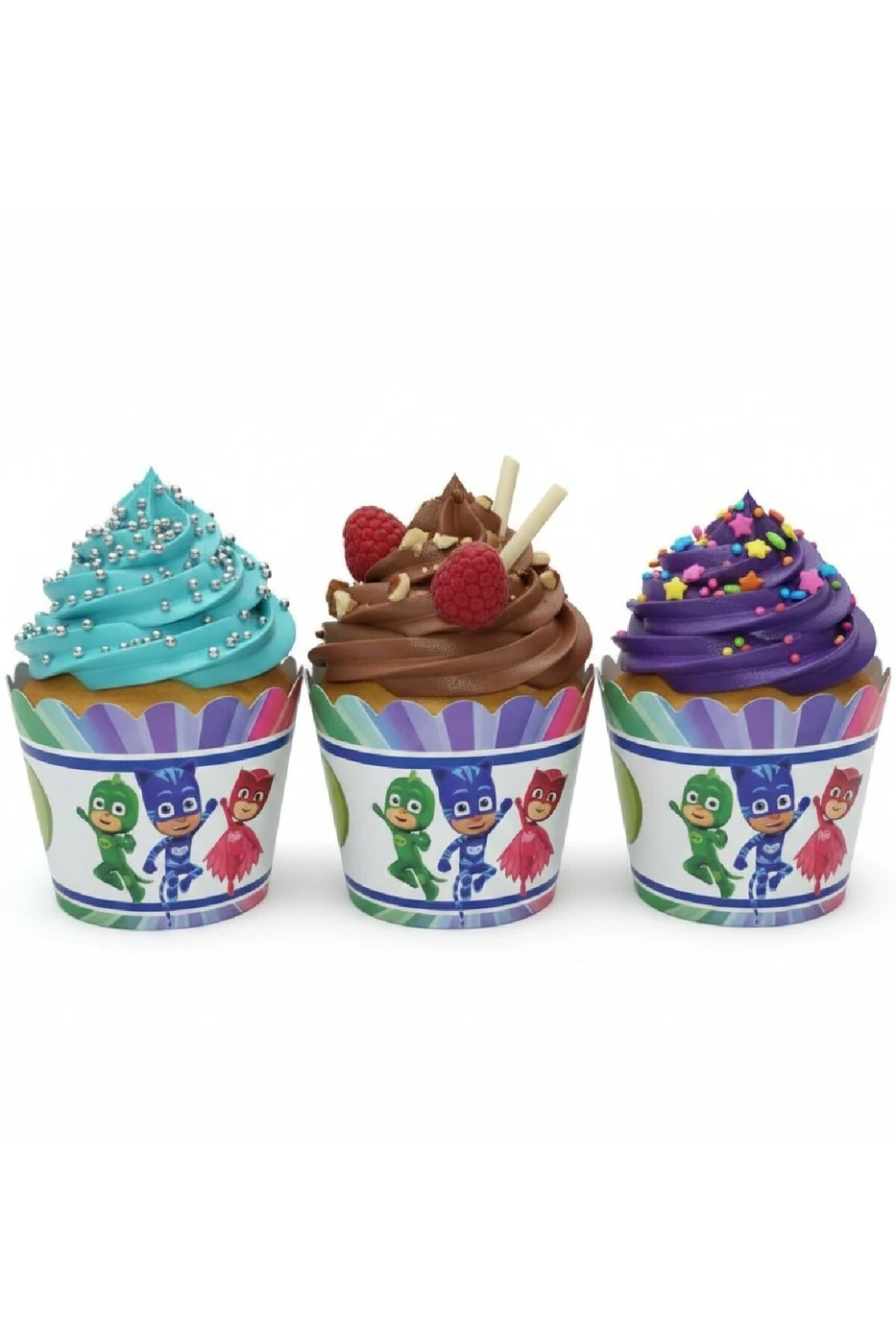 Temalı Desenli Cupcake Kapsülü 25’li – Şık Parti Muffin Kağıdı gorsel 2