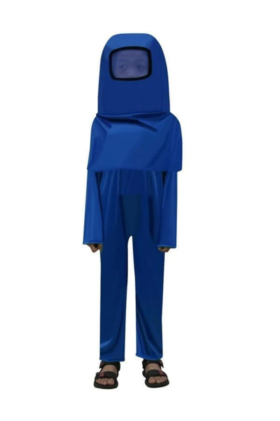 Among Us Cosplay Uzaylı Astronot Kostümü Mavi