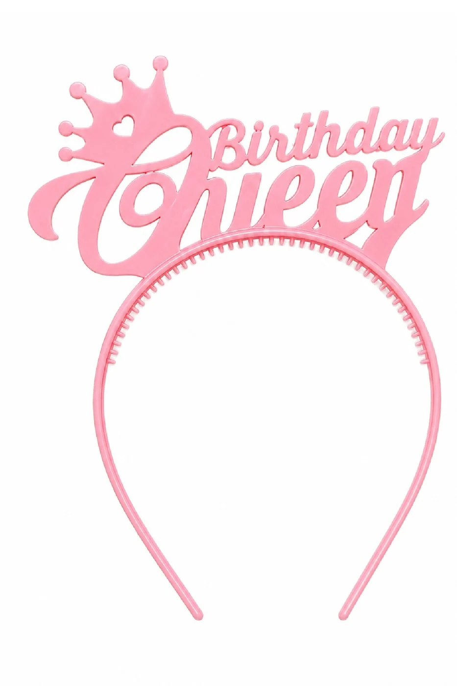 Birthday Queen Taç – Mat Altın, Gümüş, Pembe, Lila Renk Seçenekli Doğum Günü Parti Tacı gorsel 5