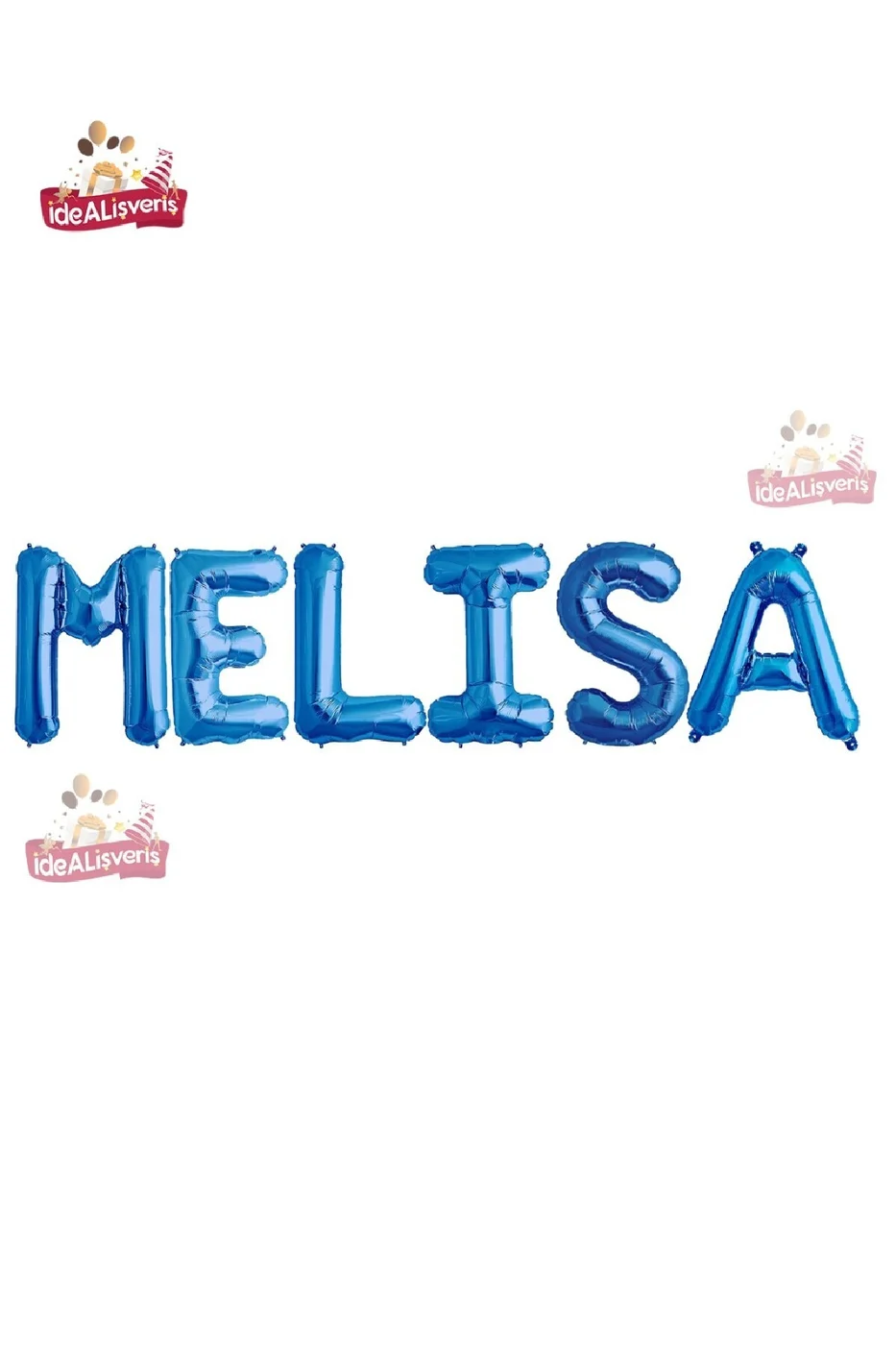 5 Harfli Kişiye Özel İsim Folyo Balonu  Doğum Günü  Folyo Balon Set 36cm Isim Balon gorsel 3