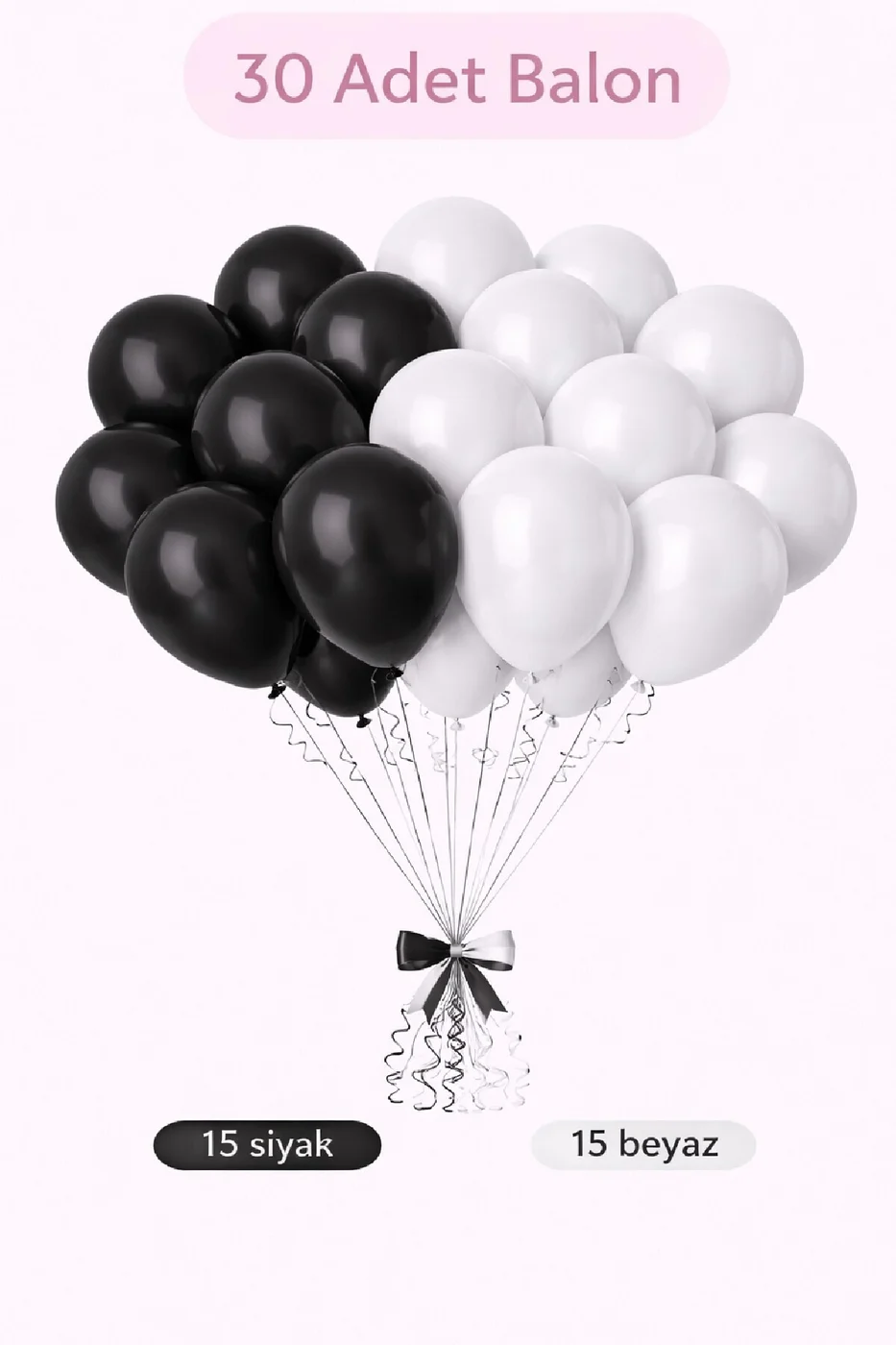 👉 “30 Adet Karışık Renk Balon Seti | Premium Parti, Doğum Günü ve Organizasyon Dekoru Seti Süsü