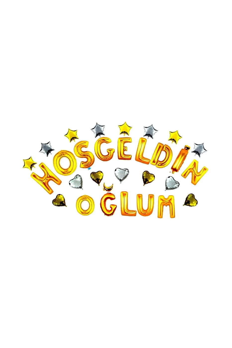 KALPLİ HOŞGELDİN OĞLUM GOLD SET