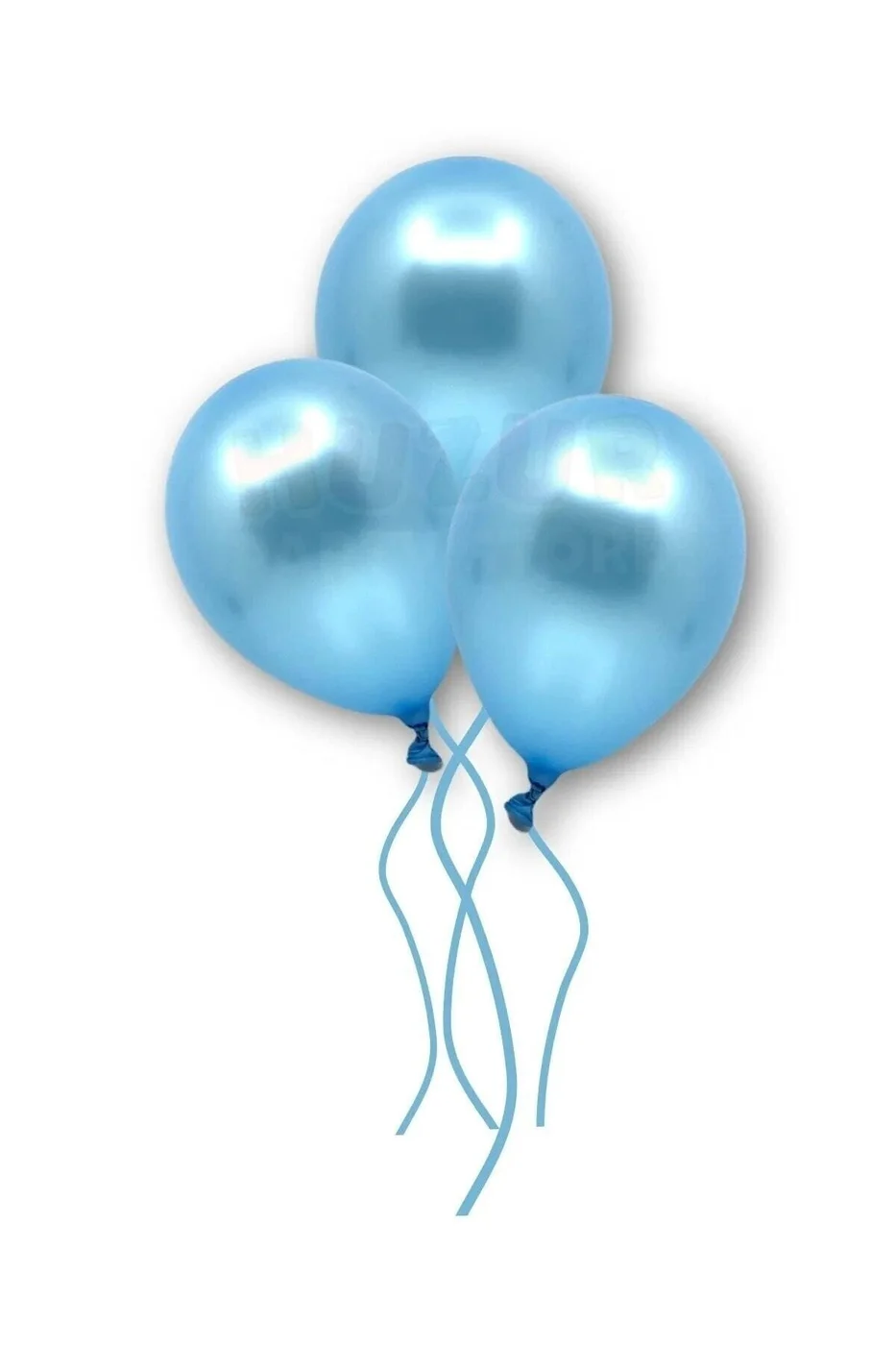Açık Mavi Makaron Balon 10'lu gorsel 2