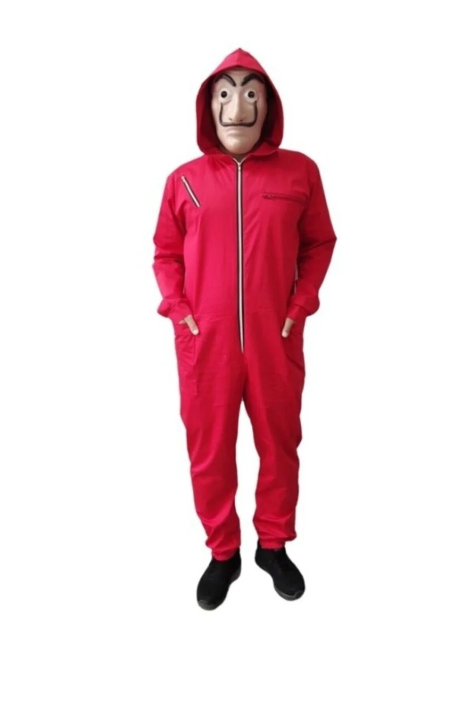 Unisex Kırmızı La Casa De Papel Kostümü