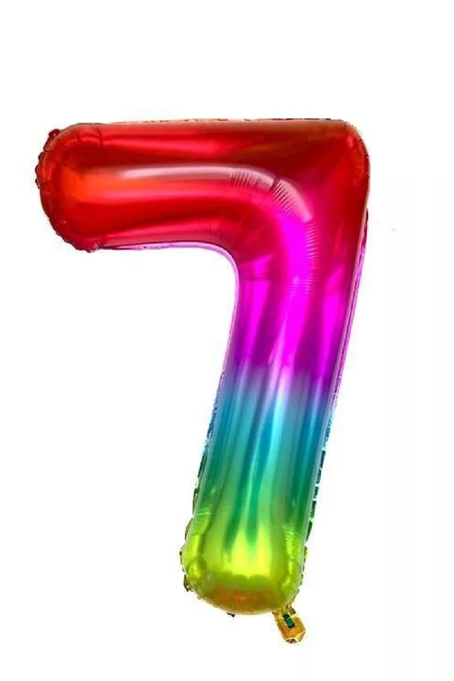 GÖKKUŞAĞI RENKLİ YAŞ RAKAM FOLYO BALONU gorsel 3