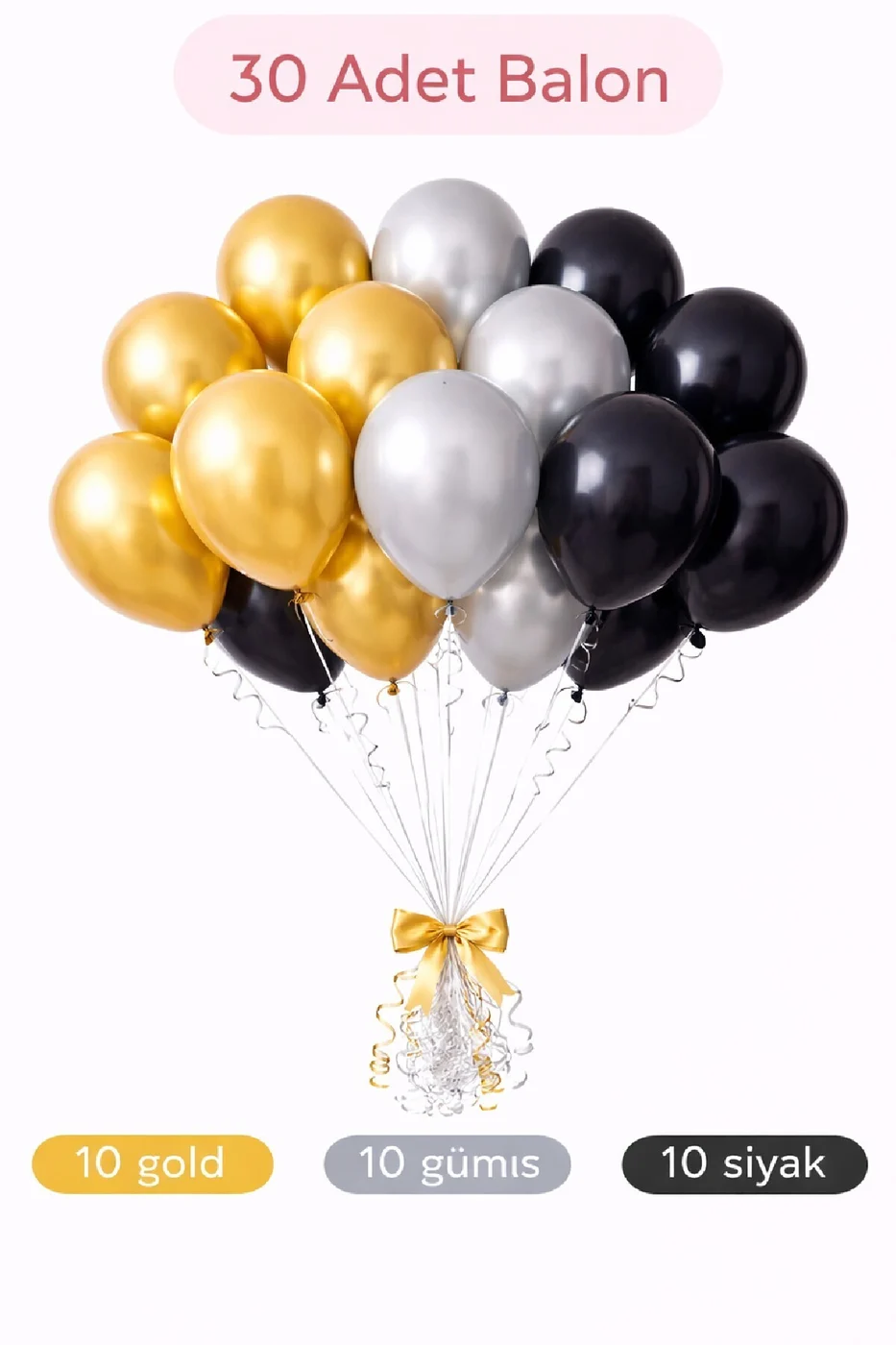 👉 “30 Adet Karışık Renk Balon Seti | Premium Parti, Doğum Günü ve Organizasyon Dekoru Seti Süsü
