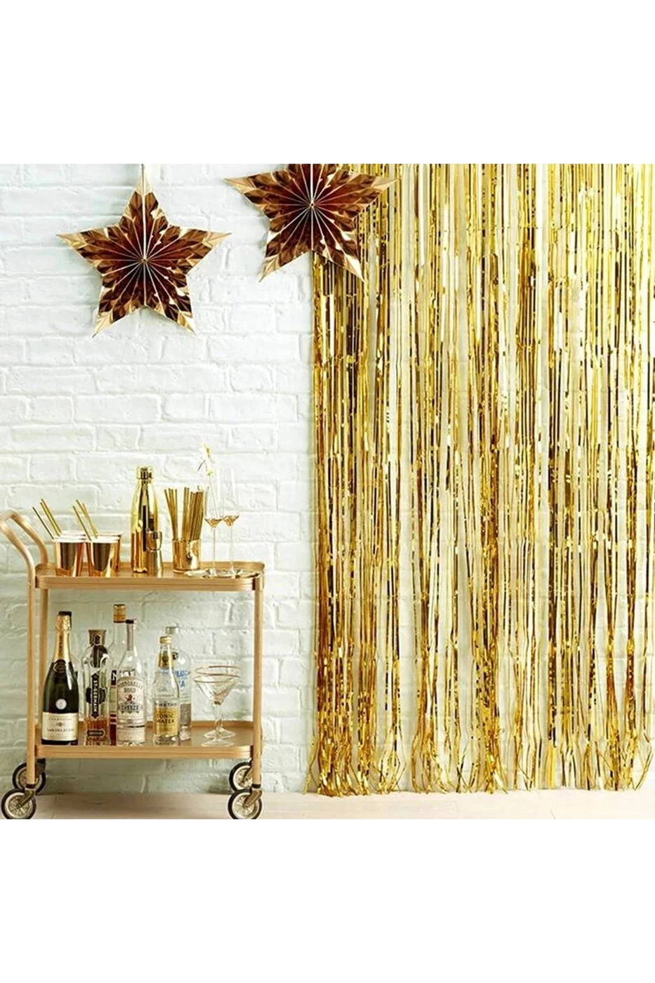 İTHAL METALİZE HOLOGRAM GOLD ARKA PLAN PERDESİ gorsel 2