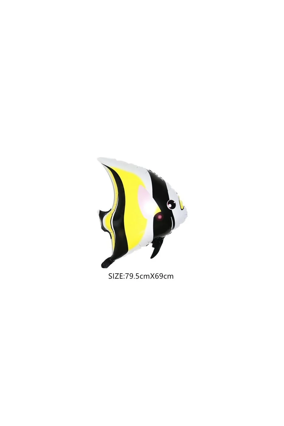 Siyah Balık Folyo Balon