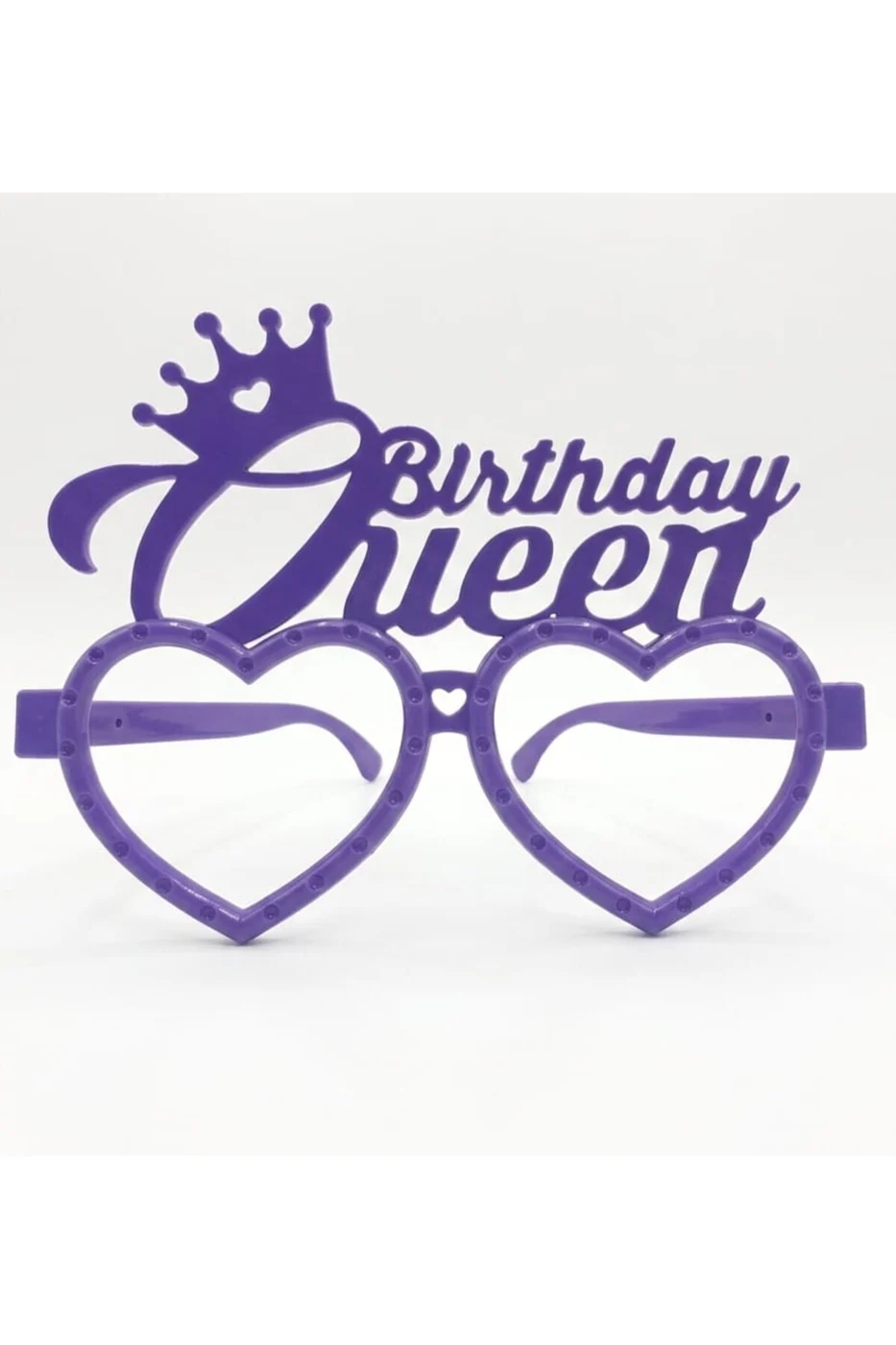 Birthday Queen Taç Gözlük Parti Gözlüğü Doğum Günü Taçlı Gözlük Aksesuarı gorsel 2