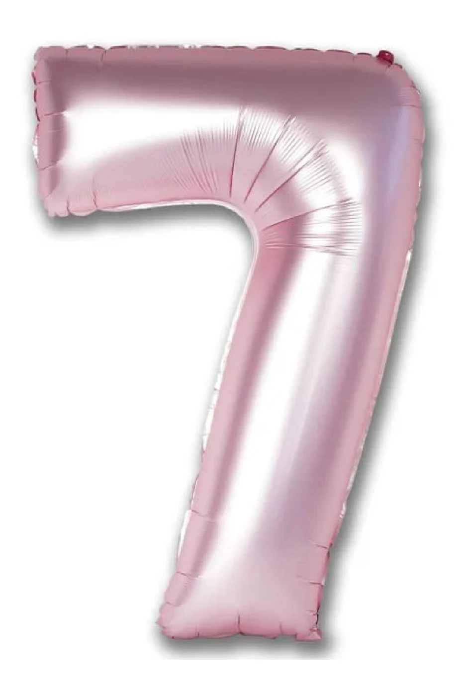 Rakam Balon Pembe Renk Folyo Balon Helyum Balon