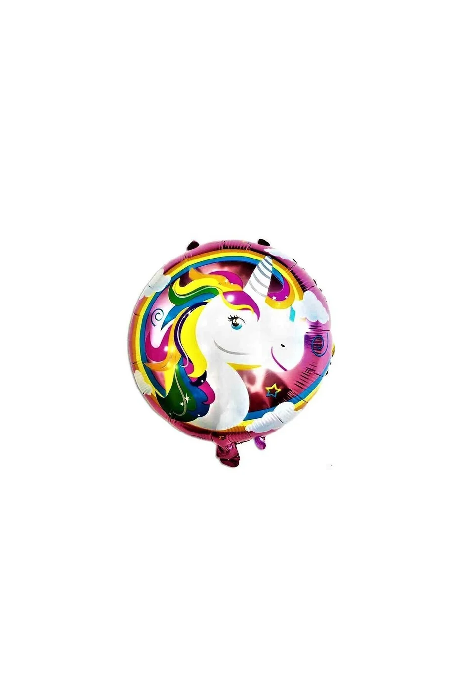 18 İNC YUVARLAK UNİCORN FOLYO BALON