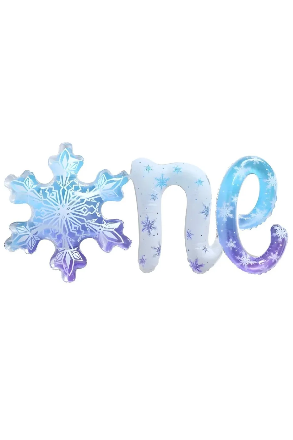 Frozen Temalı Karlar Ülkesi Temalı One Kartanesi Folyo Balonlu Doğum Günü Parti Seti Süsü gorsel 6