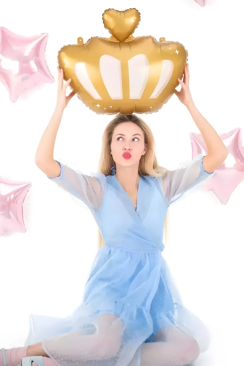 PADİŞAH TAÇ ŞEKLİNDE FOLYO BALON gorsel 3