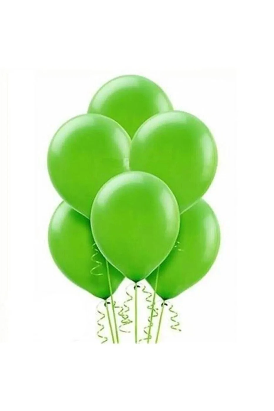 Açık Yeşil Makaron Balon 10'lu gorsel 2