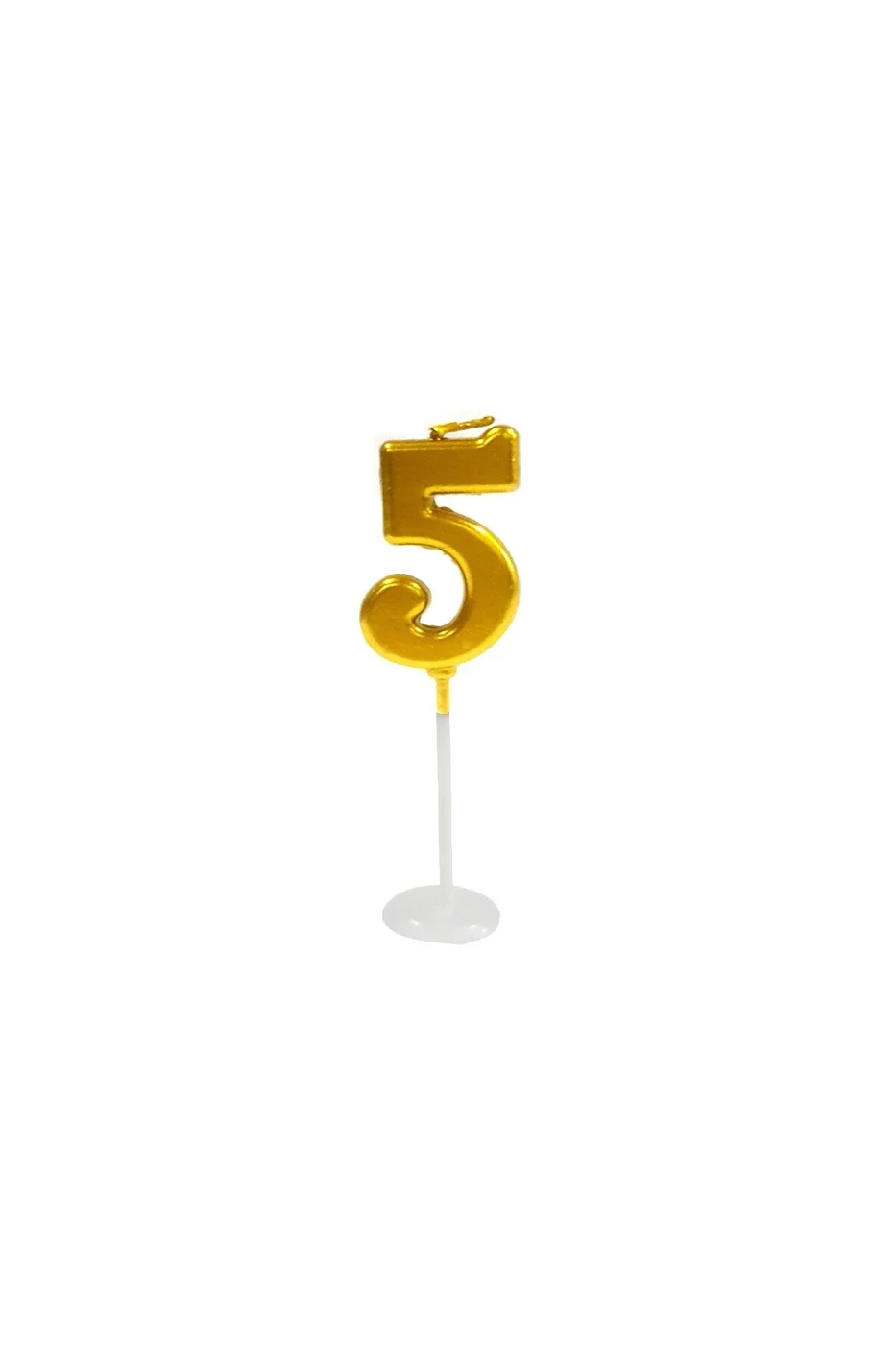 KÜÇÜK BOY 5 RAKAM GOLD MUM 8CM