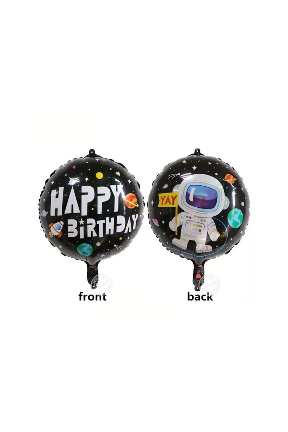 18'' Yuvarlak Astronot Folyo Balon
