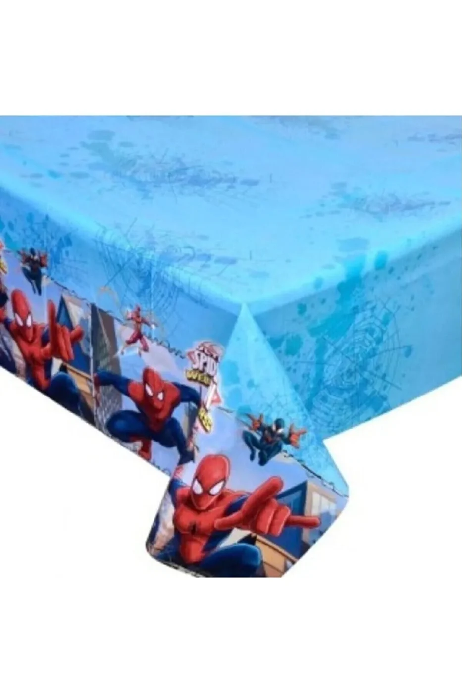 Spiderman (örümcek Adam) Plastik Doğum Günü Parti Masası Örtüsü