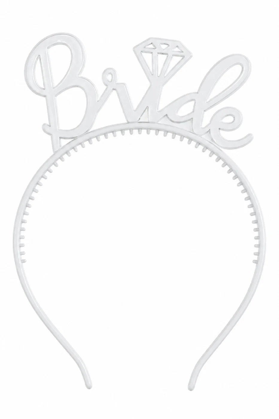 Beyaz Bride Taç – Bekarlığa Veda & Doğum Günü Parti Tacı gorsel 2
