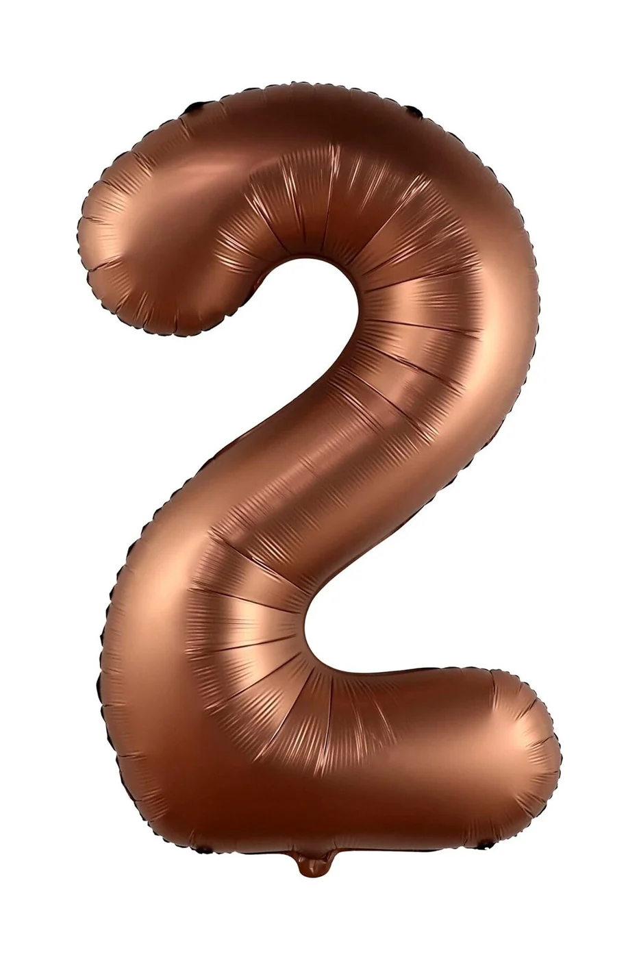 Rakam Yaş 74 Cm Kahverengi Yaş Folyo Balonu