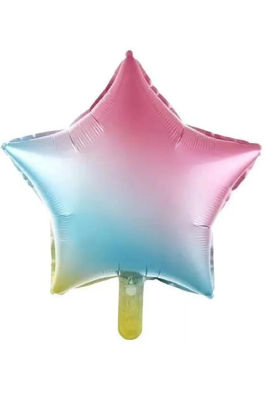 5 ADET YILDIZ FOLYO BALON 18 inç  45 cm gorsel 2