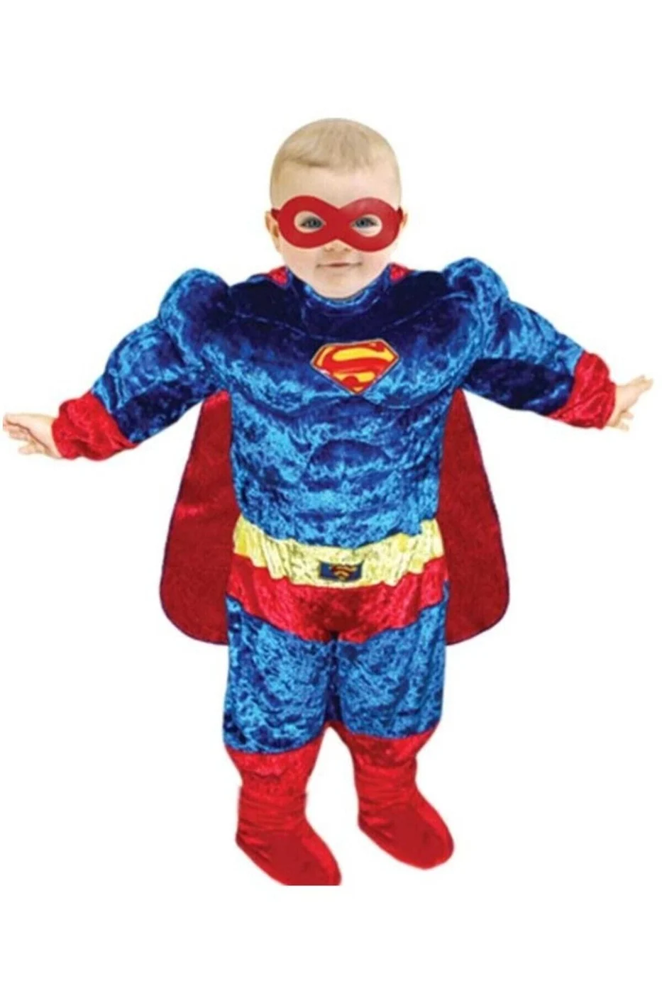 Bebek Superman Kostümü Kaslı