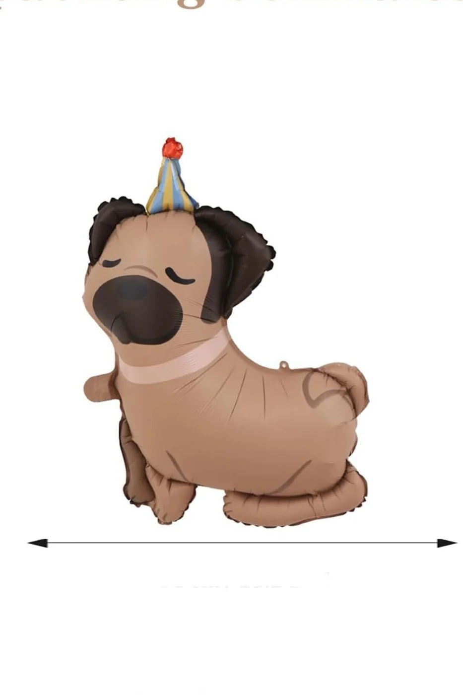 Retro köpek Balonu Happy Birthday Erkek Kız Parti Dekorasyon Evcil Hayvan Tema Parti Dekorasyon gorsel 4
