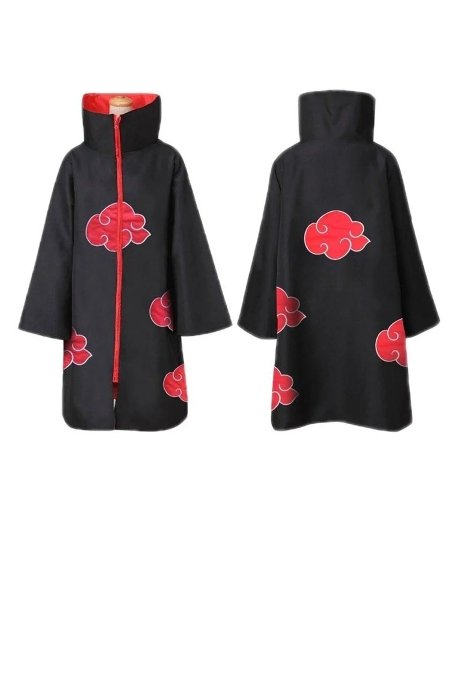 Yetişkin Anime Naruto Akatsuki Pelerini gorsel 3