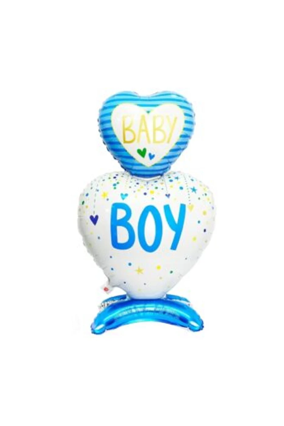 Ayaklı Baby Boy Mavi Folyo Balon