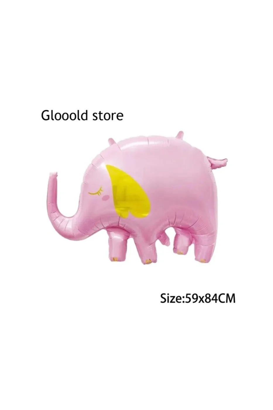 Pembe Fil Folyo Balon