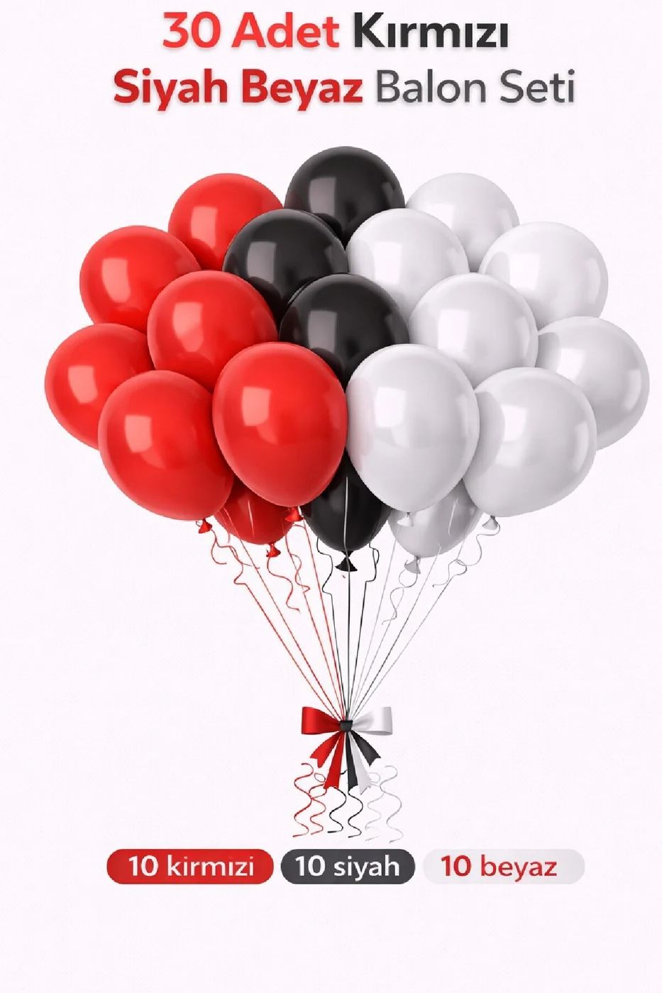 👉 “30 Adet Karışık Renk Balon Seti | Premium Parti, Doğum Günü ve Organizasyon Dekoru Seti Süsü