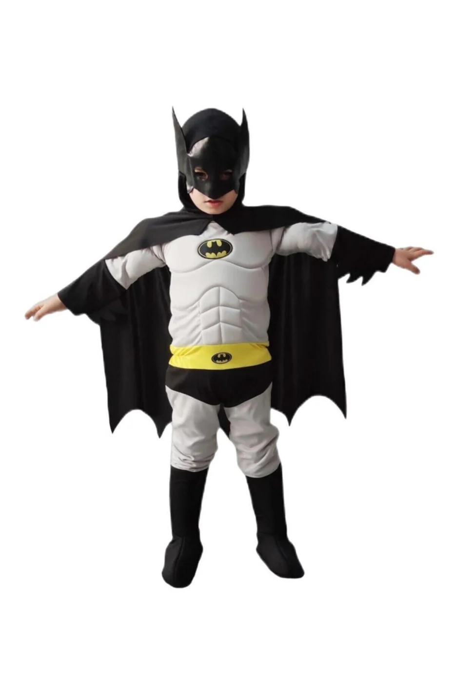 Batman Kostümü Kaslı Lüks