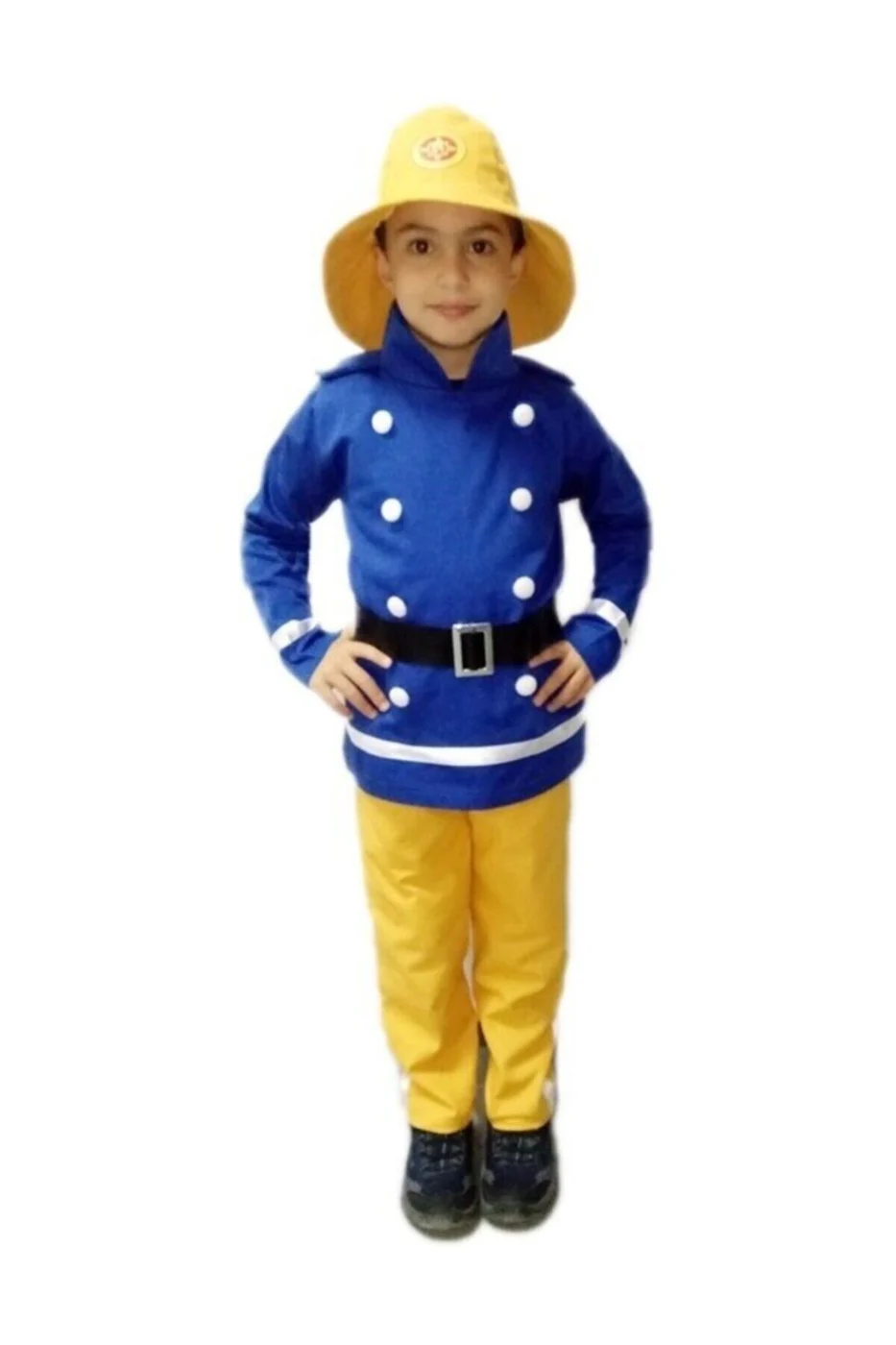 Unisex Çocuk İtfaiyeci Sam Kostümü